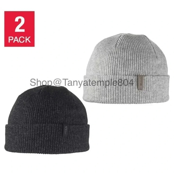 Bula Other - Bula Merino Unisex Wool Blend Beanies - NWT 2 Pack